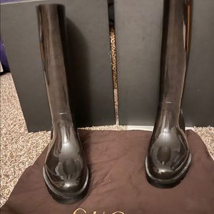 ****Sold****Women Gucci Rain Boots